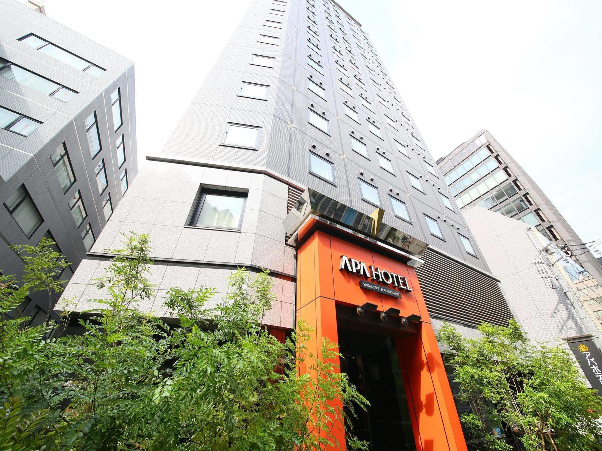 Apa Hotel Shimbashi Toranomon Tokyo Exterior photo